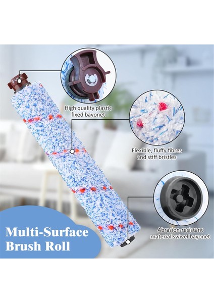 Bissell Crosswave 2328 1785 2306 3888A Vakum Fırça Ruloları ve Filtresi Için Crosswave Fırça Yedek Parçaları ve Filtresi (Yurt Dışından) modelleri