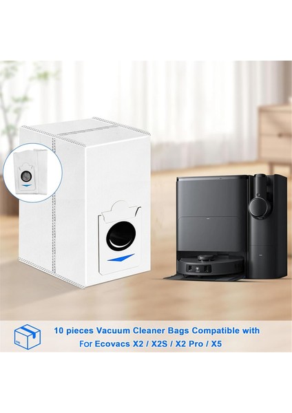 Ecovacs Deebot X2 Omni /X2S /x5 Için Elektrikli Süpürge Torbaları, Elektrikli Süpürge Torbaları Aksesuarları Yedek Parçaları (Yurt Dışından) fiyatları