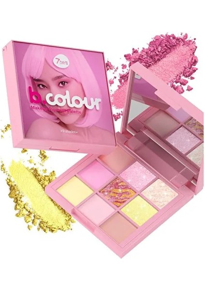 B.colour Far Paleti - 03 Bubblegum - 1 Adet