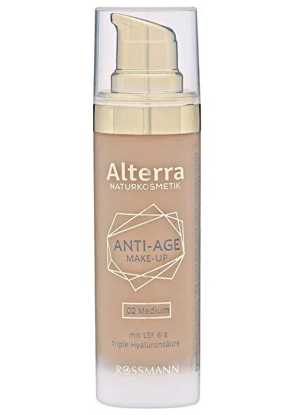 Antiage Fondöten - No.02 Medium - 30 ml