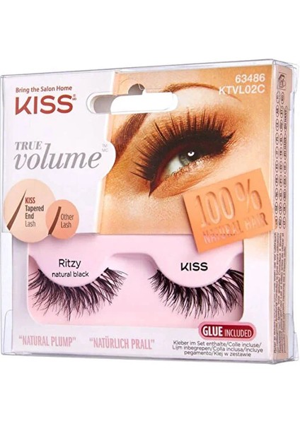 Takma Kirpik - Doğal Hacim Ritzy KTVL02C - 2'li
