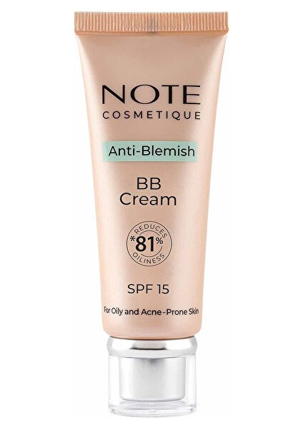 Note Anti Blemish BB Krem - No: 02 Light Beige - 1 Adet