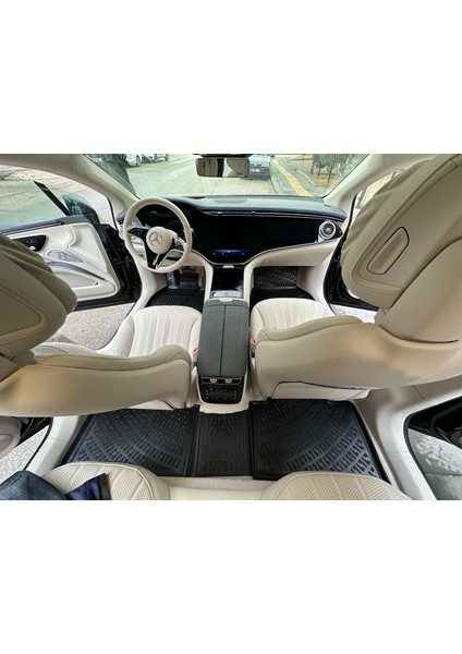 Mercedes Eqs 3D Siyah Havuzlu Paspas 2021 ve Sonrası