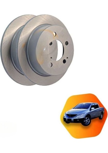 Ssangyong Actyon Sports - Kyron - Rexton Pıckup Arka Disk Takım