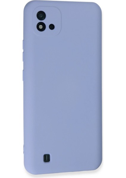 Realme C11 2021 Kılıf Nano Içi Kadife Silikon - Lila Arbkd modelleri
