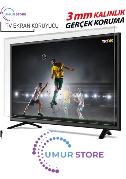 Awox Uyumlu 50" Inç 126 cm Tv Ekran Koruyucu