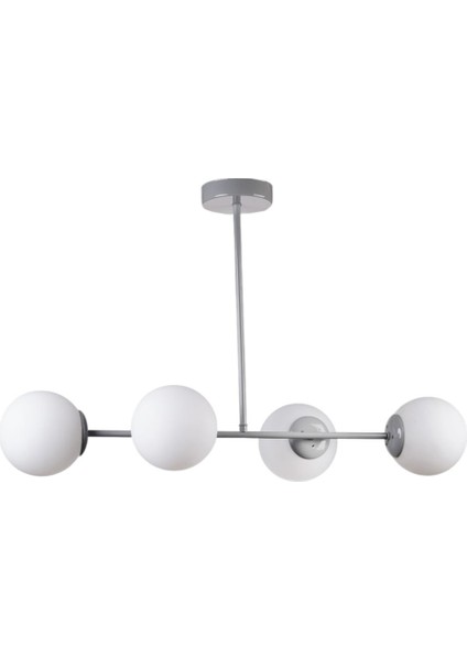 Yeni Favori 4 Lü Gri Beyaz Camlı Avize fiyatları