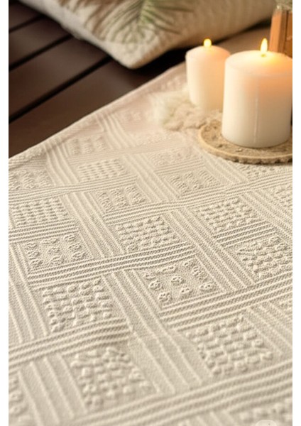 Bej Bohem Pamuklu Koşu Bandı, Rahat ve Şık Spor Ürünü fiyatları