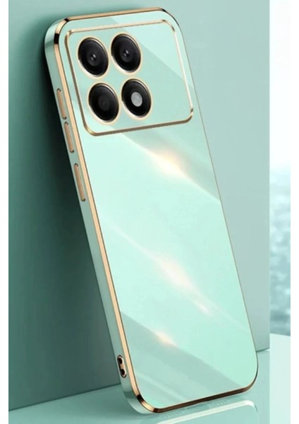 Xiaomi Poco X6 Pro Kılıf Volet Silikon - Açık Yeşil fiyatları