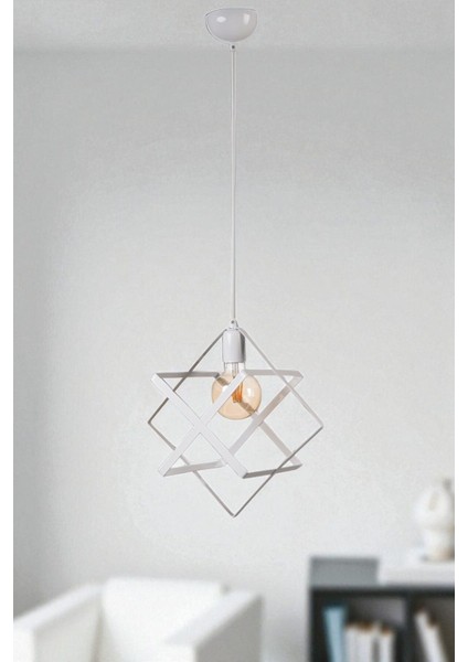 Berlin Rustik Tekli Beyaz Sarkıt