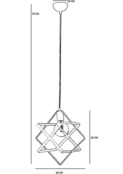 Berlin Rustik Tekli Beyaz Sarkıt fırsatları
