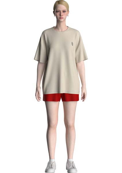 Sunday Routine Pankek Grafikli Oversize T-Shirt fırsatları