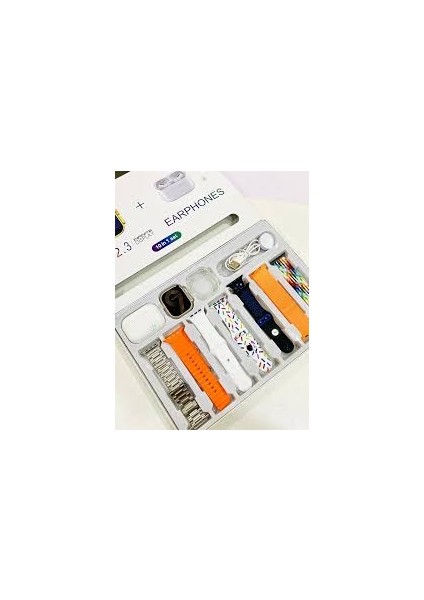 I20 Ultra Max Suit 49MM 2inç Ekran + 7 Kordon + Airpods Pro (2. Nesil)