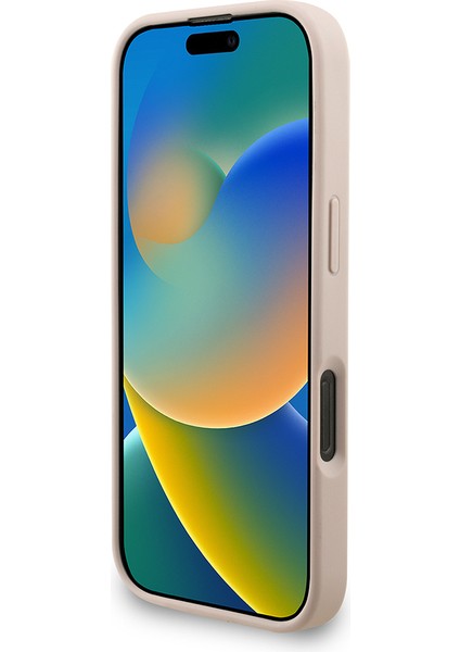 iPhone 16 Pro Max Uyumlu Kılıf Guess Lisanslı Bilek Askı Ipli Metal 4g ve Yazı Logolu Kapak Pembe indirimleri
