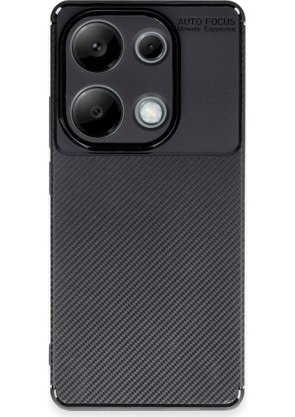 Bfs Xiaomi Redmi Note 13 Pro 4g Kılıf Auto Focus Karbon Kapak - Siyah fırsatları