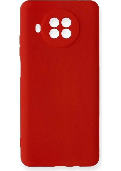 Xiaomi Mi 10T Lite Kılıf Nano Içi Kadife Silikon - Kırmızı