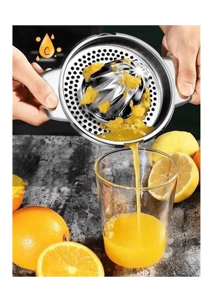Bfs Limon Sıkacağı 304 Paslanmaz Çelik Meyve Sıkacağı Profesyonel