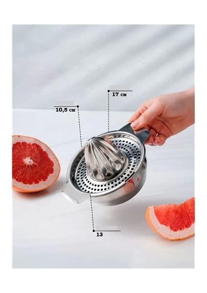 Bfs Limon Sıkacağı 304 Paslanmaz Çelik Meyve Sıkacağı Profesyonel
