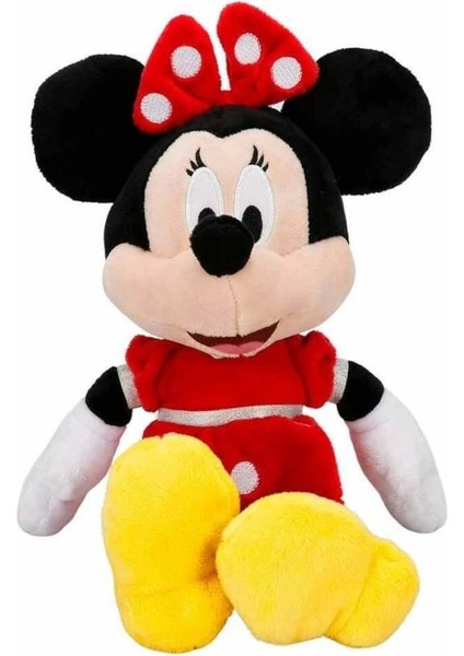 3415 Minnie Kırmızı Elbiseli Peluş 30 cm - Sunman fiyatları
