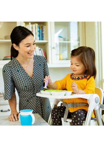 Çocuklar Için Renkli Sıçrama Engelleyici Çatal ve Kaşık Seti, 12 Ay, 2'li indirimleri