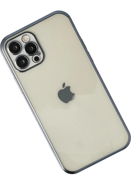 Bfs iPhone 12 Pro Kılıf Razer Lensli Silikon - Mavi fiyatları