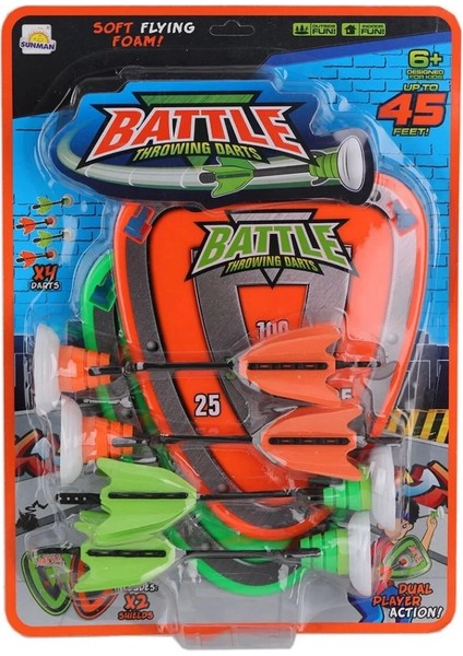 Battle Throwıng 2 Hedefli 4 Oklu