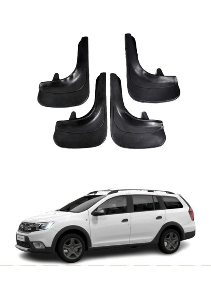 Dacia Logan Mcv Tüm Kasalara Uyumlu 4'lü Tozluk Çamurluk Paçalık Modifiye