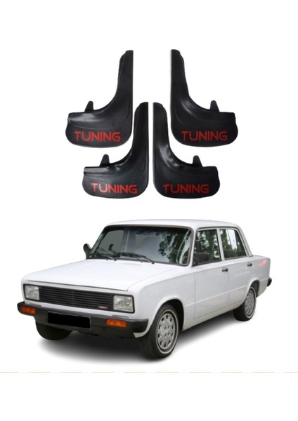 Fiat Serçe Uyumlu Tuning Yazılı 4'lü Tozluk Çamurluk Paçalık Modifiye