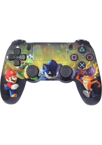 Dualshock 4 V2 Süper Mario Edition Zct2 Kablosuz Ps4 Oyun Kolu