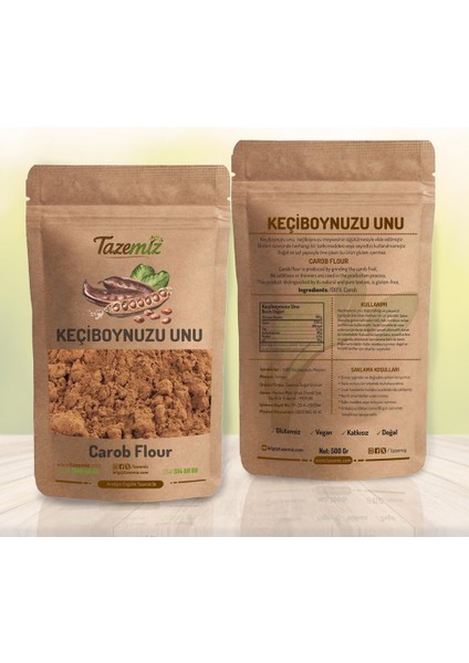 Keçiboynuzu - Harnup Unu modelleri