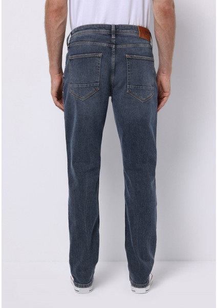 Straight Fit Erkek Indigo Jean Pantolon fiyatları