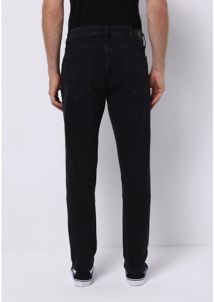 Regular Fit Erkek Siyah Jean Pantolon fiyatları