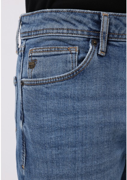 Regular Fit Erkek Açik Indigo Jean Pantolon indirimleri