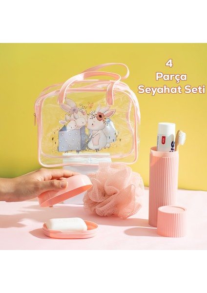 Porsıma 3143 Sehayat Setı 4 Parça Pembe Balon