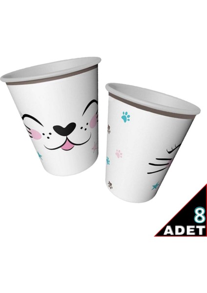 Beyaz Karton Bardak 8'li, Şık ve Kullanışlı Içecek Sunumu Için Ideal fiyatları