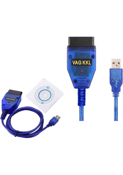 Vgate Icar Vag Com 409.1 Audı / Vw / Seat USB Kablo Vag Tarayıcı Arıza Tespit Cihazı