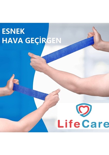 Yapışkan Bandaj 2,5cm×4,5m, 2'li Paket, Bej Renk fırsatları