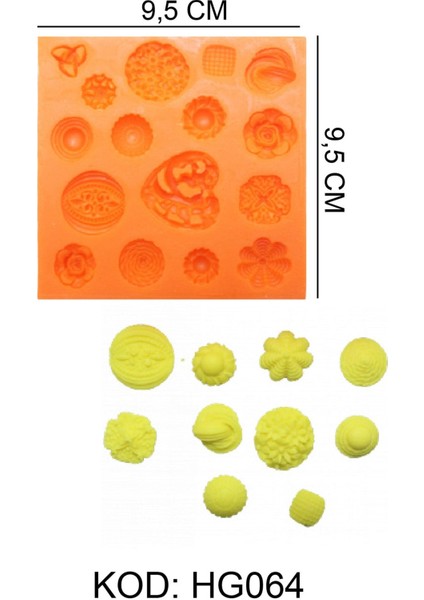 Turuncu Renkli, Küçük Dekoratif Gıda Silikon Kalıp, Eğlenceli ve Şık Tasarım. fiyatları