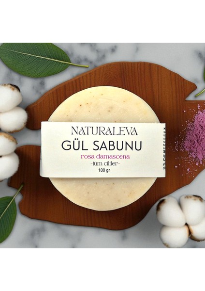 Doğal Gül Sabunu (100GR)