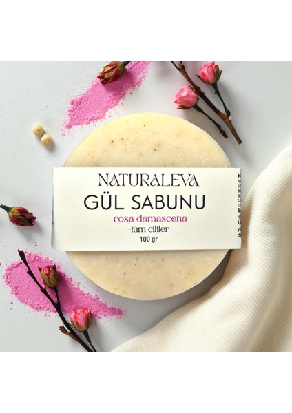 Doğal Gül Sabunu (100GR) fiyatları