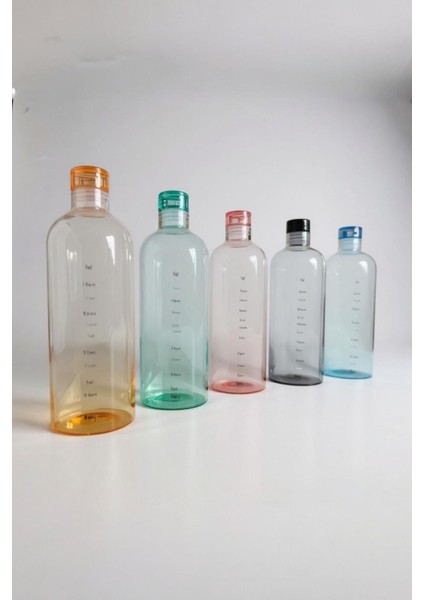 Renkli Cam Su Şişesi, Spor ve Kamp Için 700 Ml, Şık ve Hafif Tasarım indirimleri