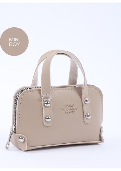 Vizon SHK224 Suni Deri Mini Boy Fermuarlı Tek Bölmeli Zincirli El. Kol ve Omuz Çantası fiyatları