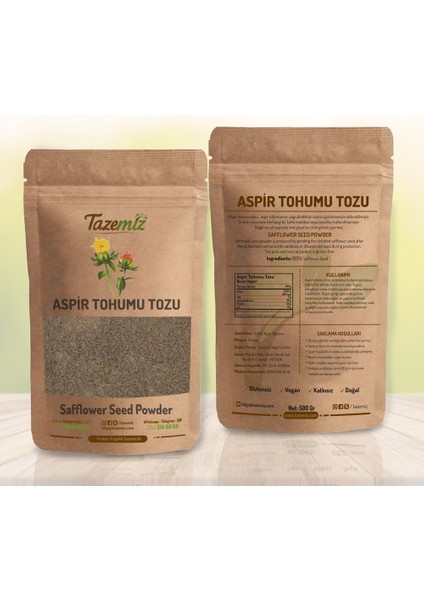 Aspir Tohumu Tozu 500gr modelleri