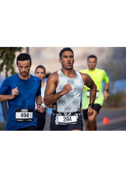 Siyah Koşu Numarası Taşıma Kemeri, Rahat ve Hafif Tasarım indirimleri