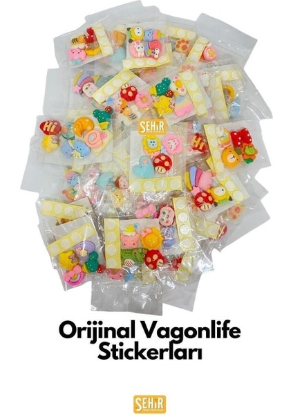 Renkli 3D Çıkartma, Eğlenceli ve Canlı Tasarım, Hızlı ve Kolay Uygulama