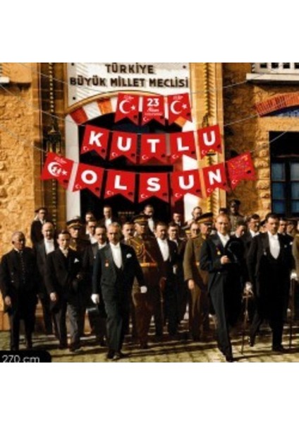 23 Nisan Renkli Harf Afiş, Kutlama Dekorasyonu, Çocuklar Için Eğlenceli Afiş fiyatları