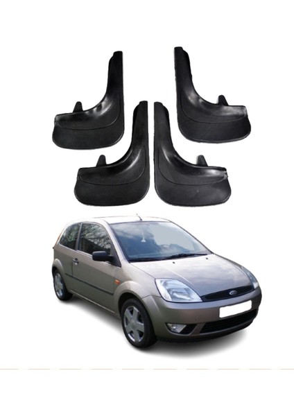 Ford Fiesta 2002-2009 Uyumlu 4'lü Tozluk Çamurluk Paçalık Modifiye