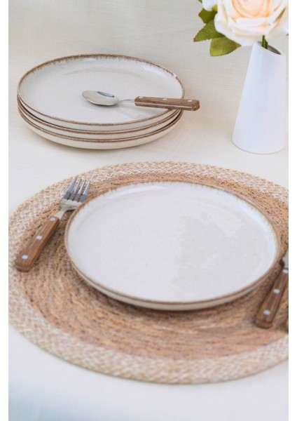 Moderna Pasta Takımı Tarçın 4 Parça 21CM MOD21DUS4730P02