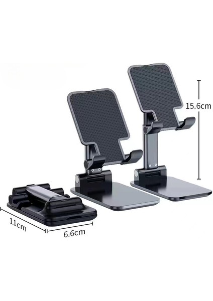 Masa Üstü Tablet ve Telefon Tutucu Stand Uzunluk Ayarlı Masaüstü Şarj Stand modelleri