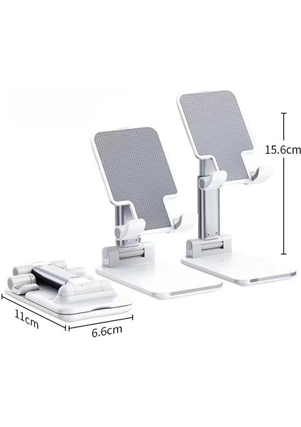 Masa Üstü Tablet ve Telefon Tutucu Stand Uzunluk Ayarlı Masaüstü Şarj Stand fırsatları